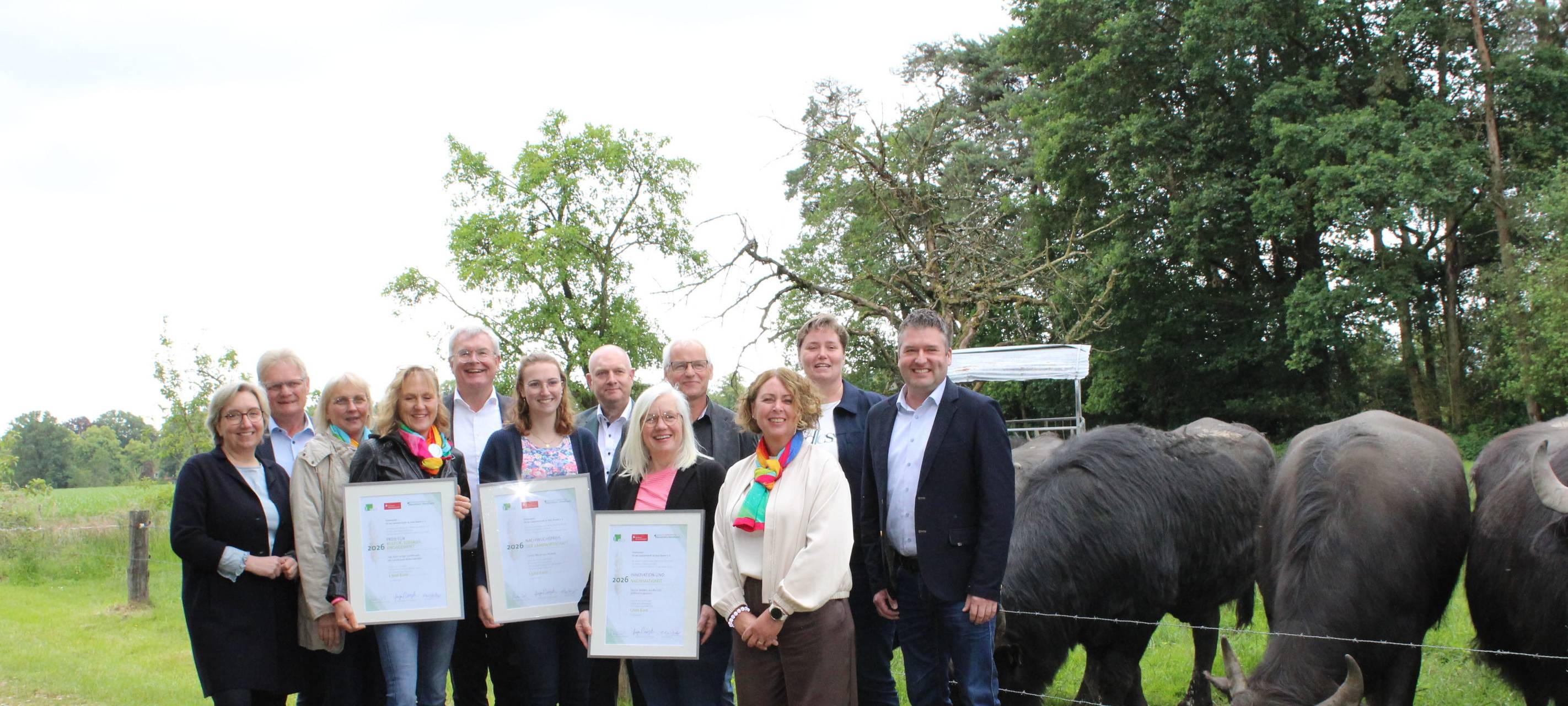 Förderpreise für innovative Landwirte im Kreis