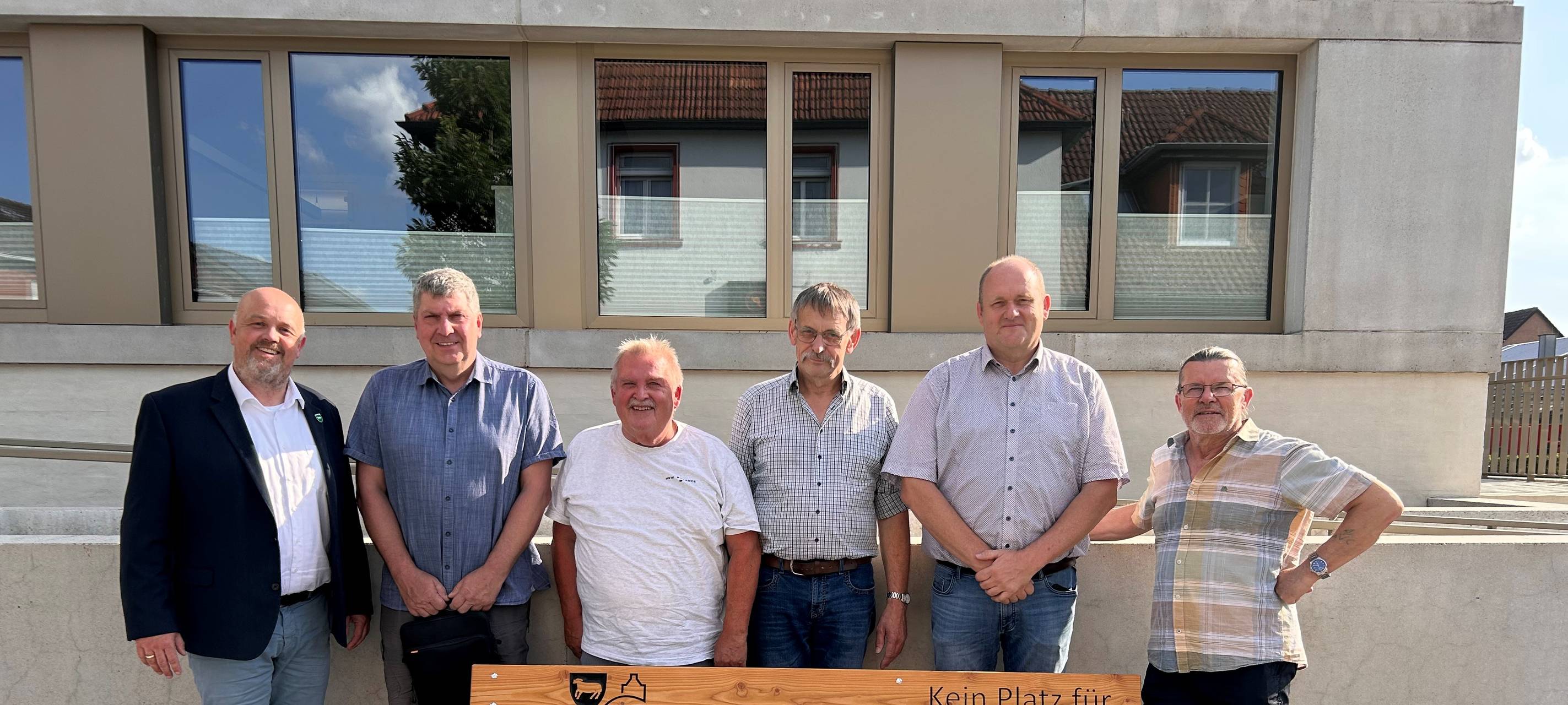 "Bänke gegen Rassismus " in Schöppingen