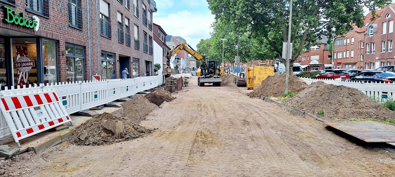 Ahaus: Bauarbeiten Wallstraße liegen weiter im Plan