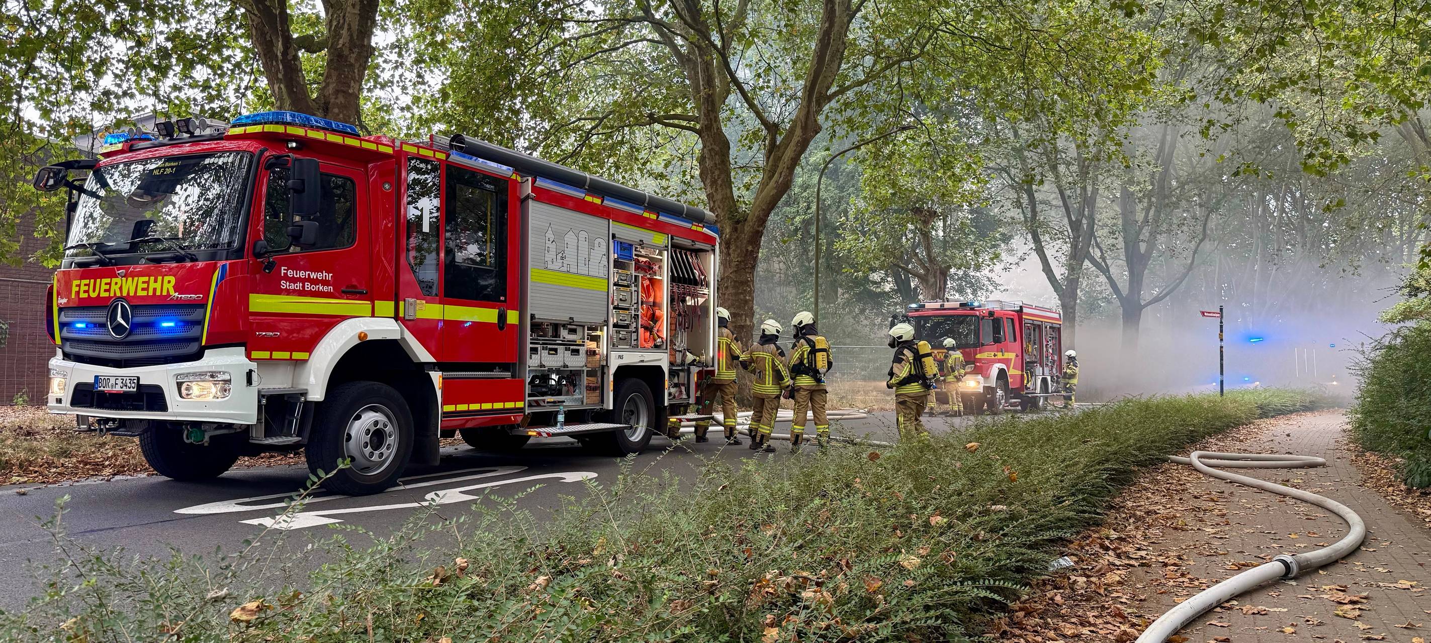 Ursachensuche nach Großbrand in Borken