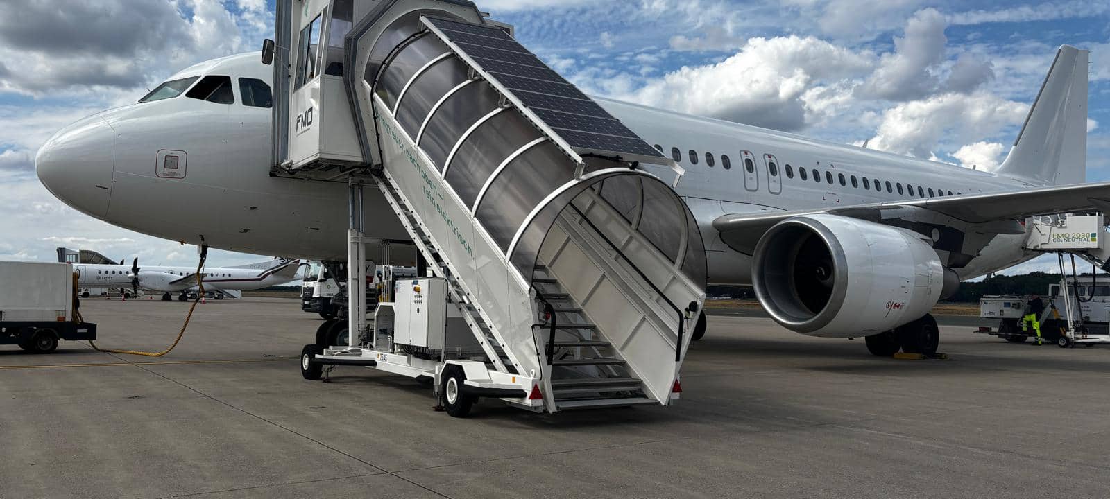 Am Flughafen Münster Osnabrück