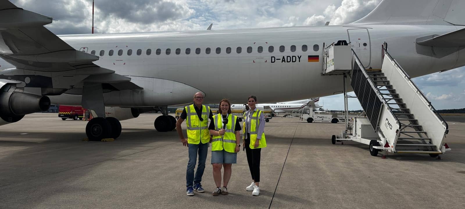 Am Flughafen Münster Osnabrück