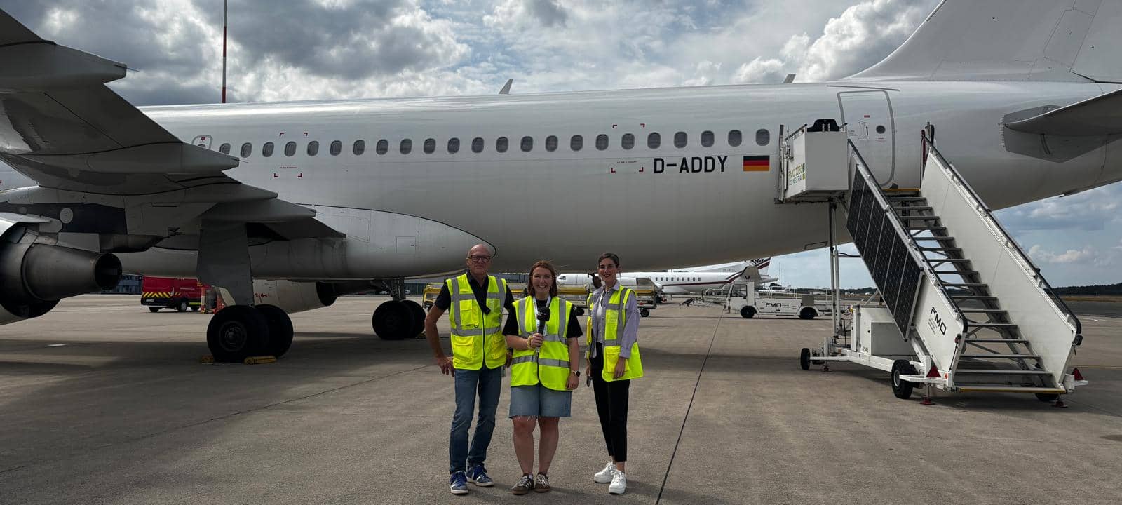 Am Flughafen Münster Osnabrück