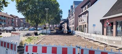 Arbeiten an der Wallstraße in Ahaus gehen weiter