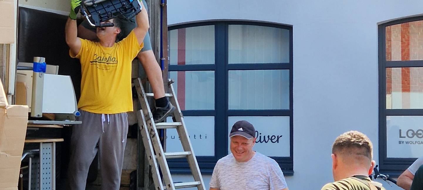 Beim Verein "Helfende Hände" in Bocholt