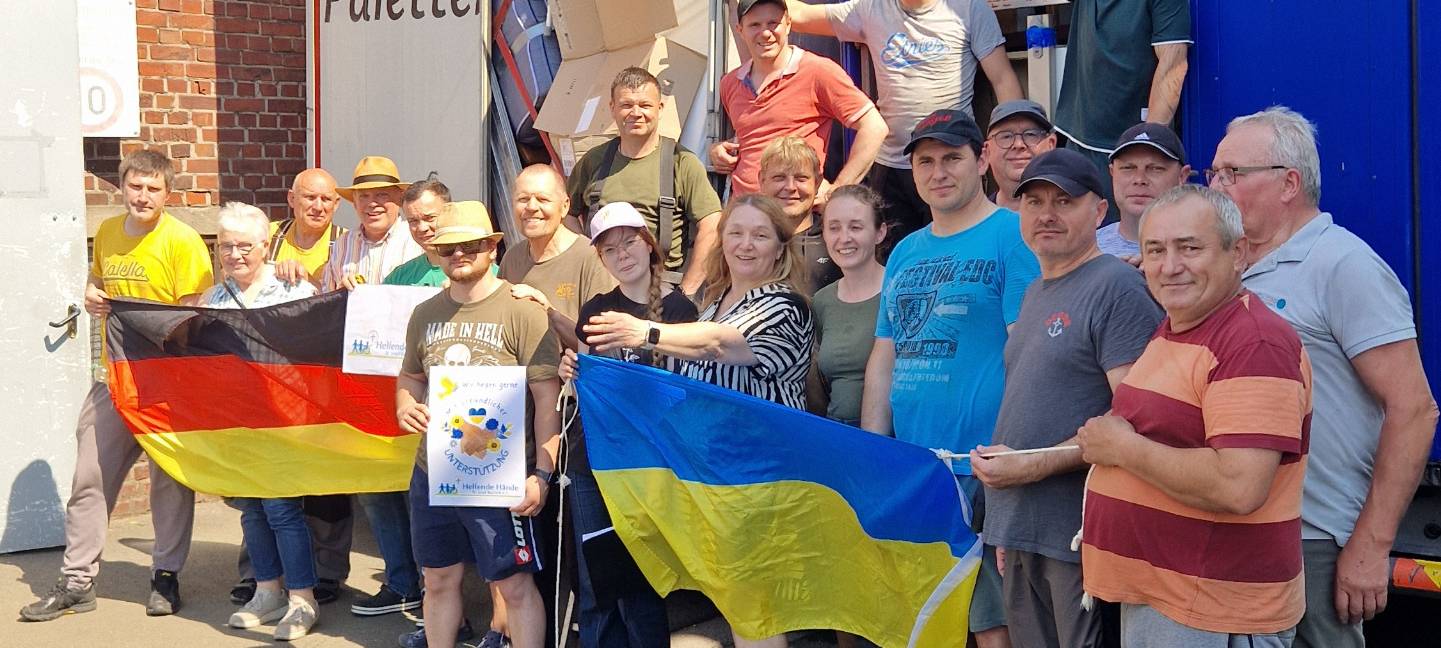Beim Verein "Helfende Hände" in Bocholt