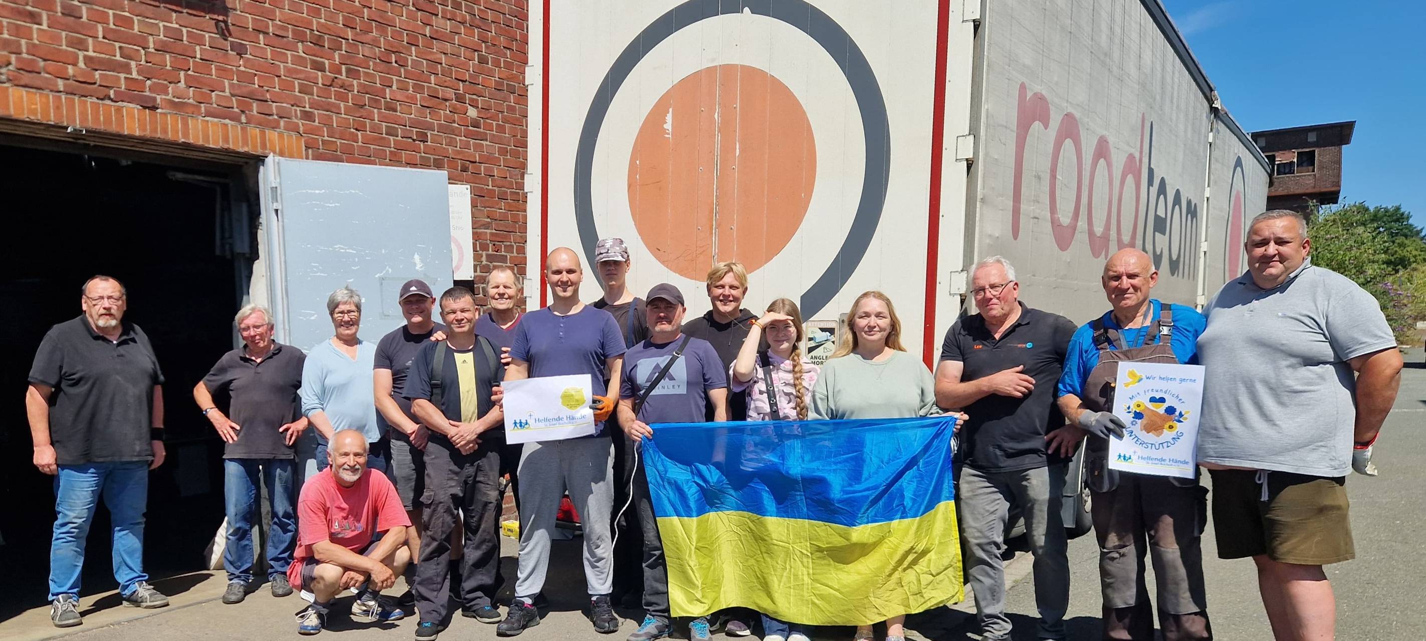Beim Verein "Helfende Hände" in Bocholt