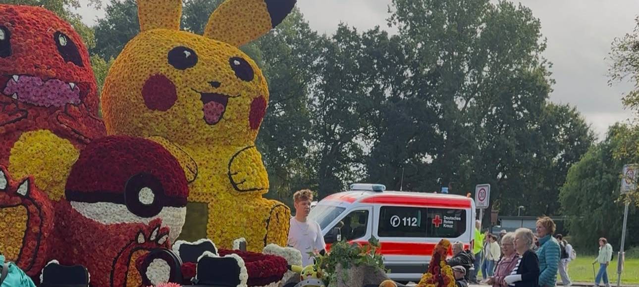 100 Jahre Blumekorso in Legden