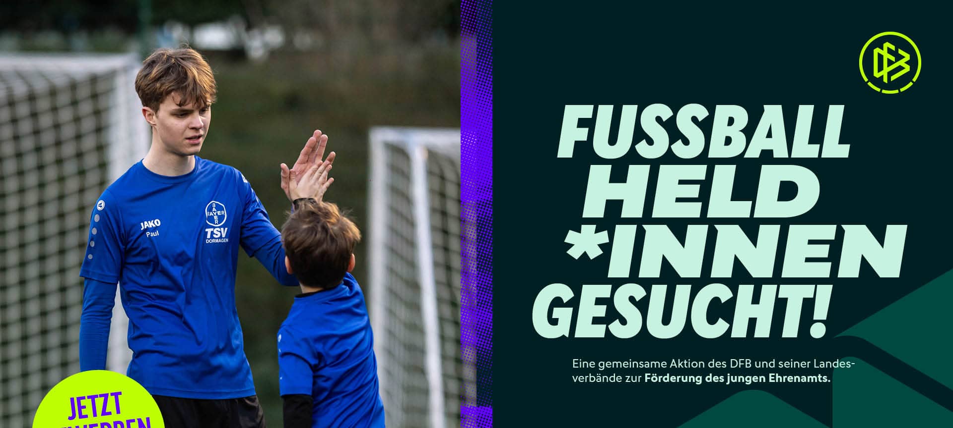 Junge Fußballhelden gesucht