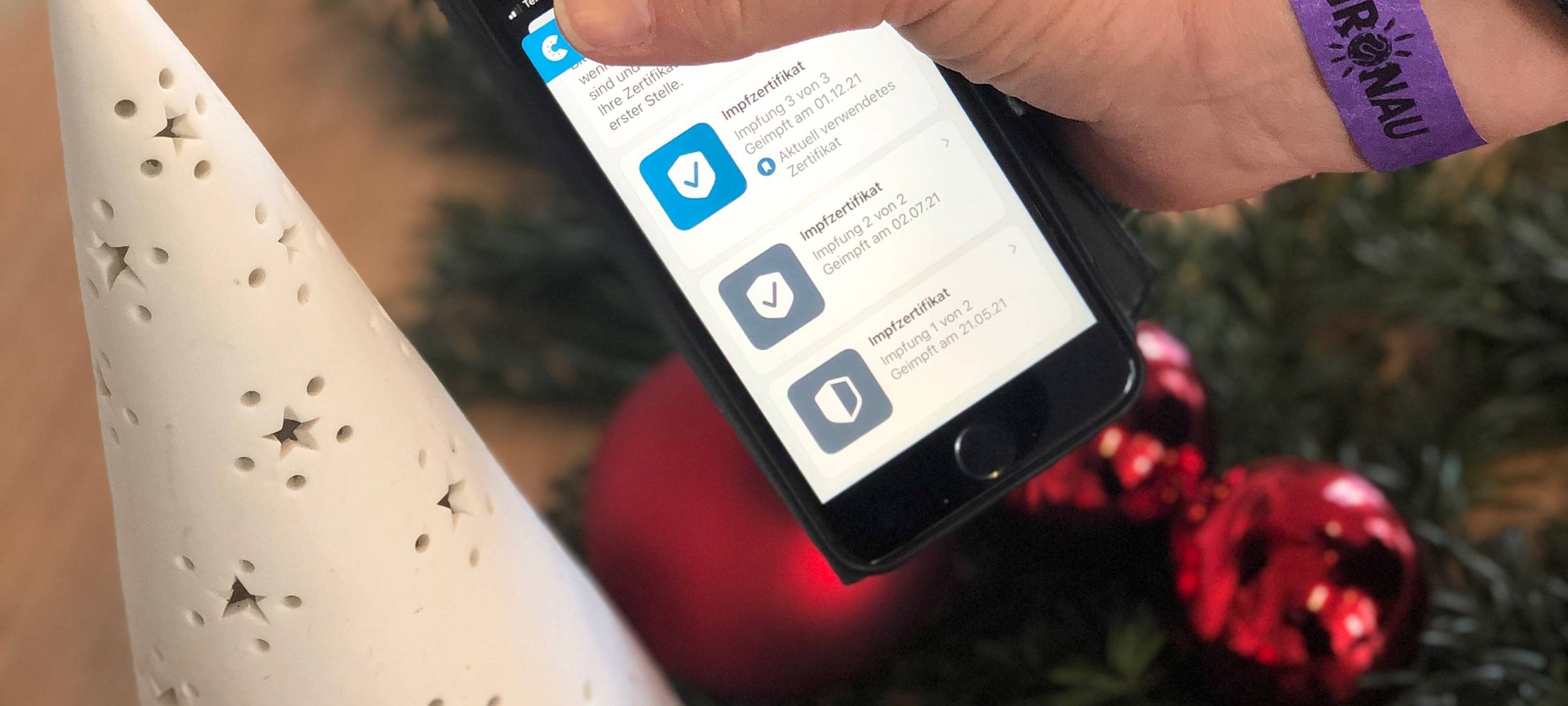 Bändchenlösung auch für Gronauer Geschäfte