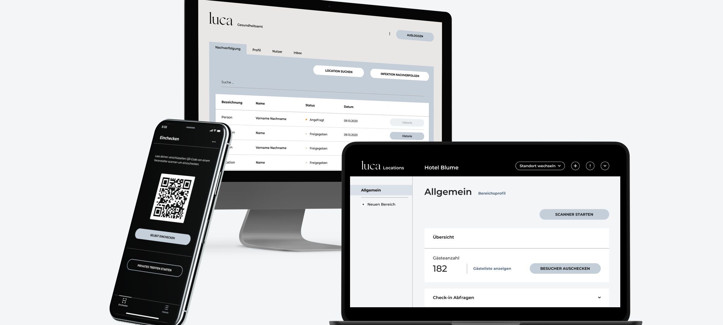 Die "Luca-App" im Kreis Borken gestartet
