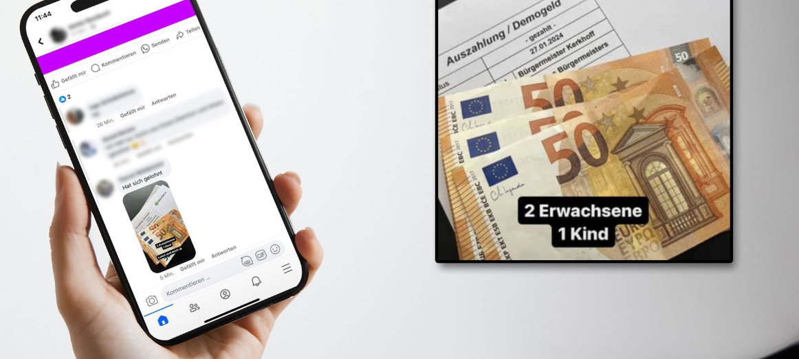 Fake News zur Demo in Bocholt