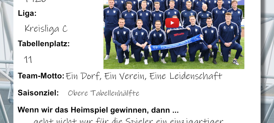 Voting: FC Ottenstein in der Veltins Arena auf Schalke