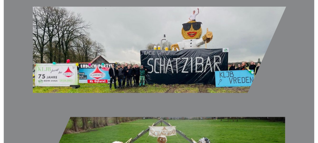 Strohpuppenaktion von der KLJB Bezirk Ahaus