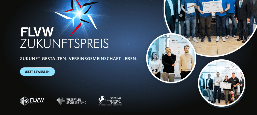 Bewerbungsstart für den FLVW-Zukunftspreis 2023