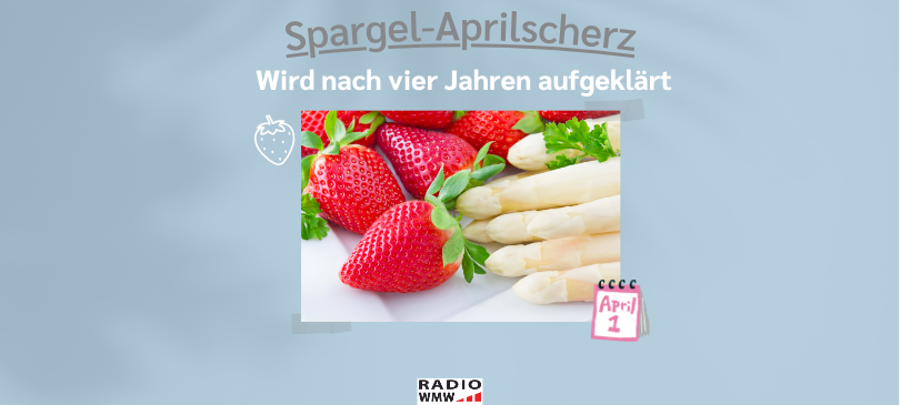 Spargel-Aprilscherz wird nach vier Jahren aufgeklärt