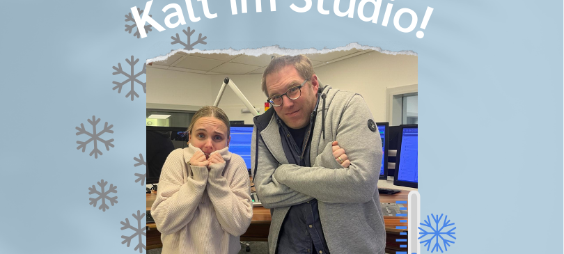 Kalt im Studio!