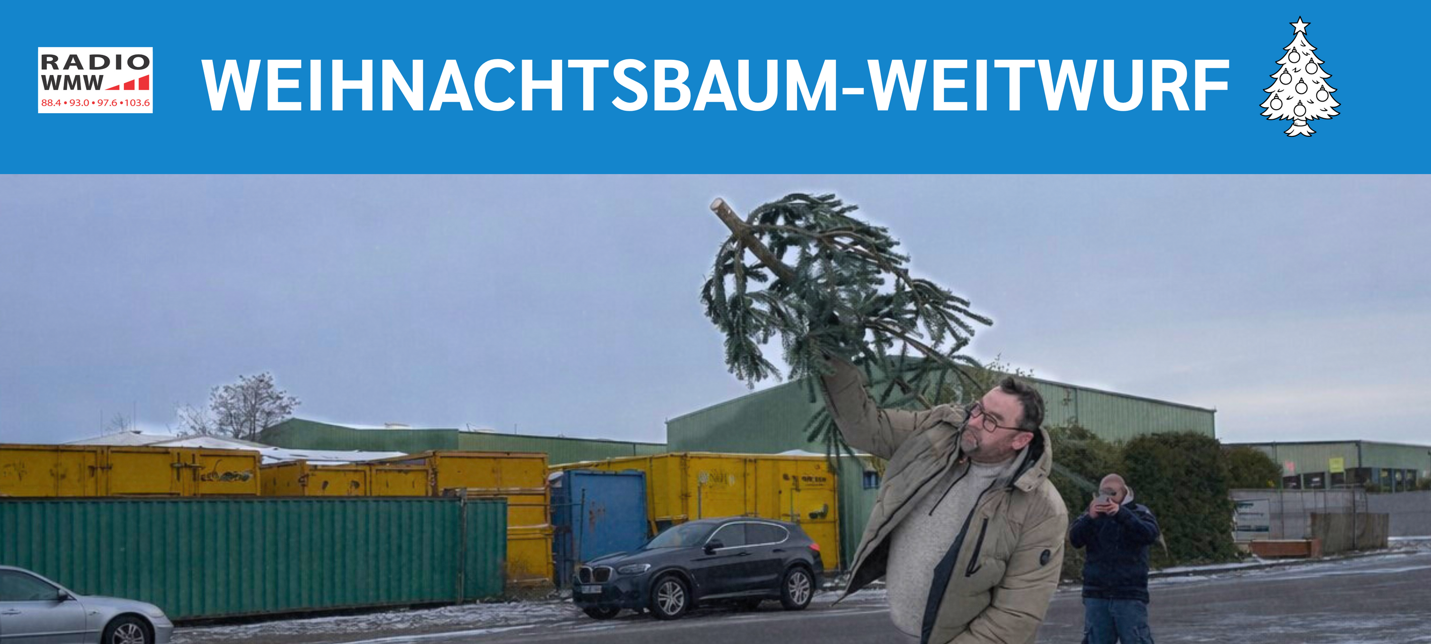 Weihnachtsbaum-Weitwurf: Ein neuer Rekord im Westmünsterland!