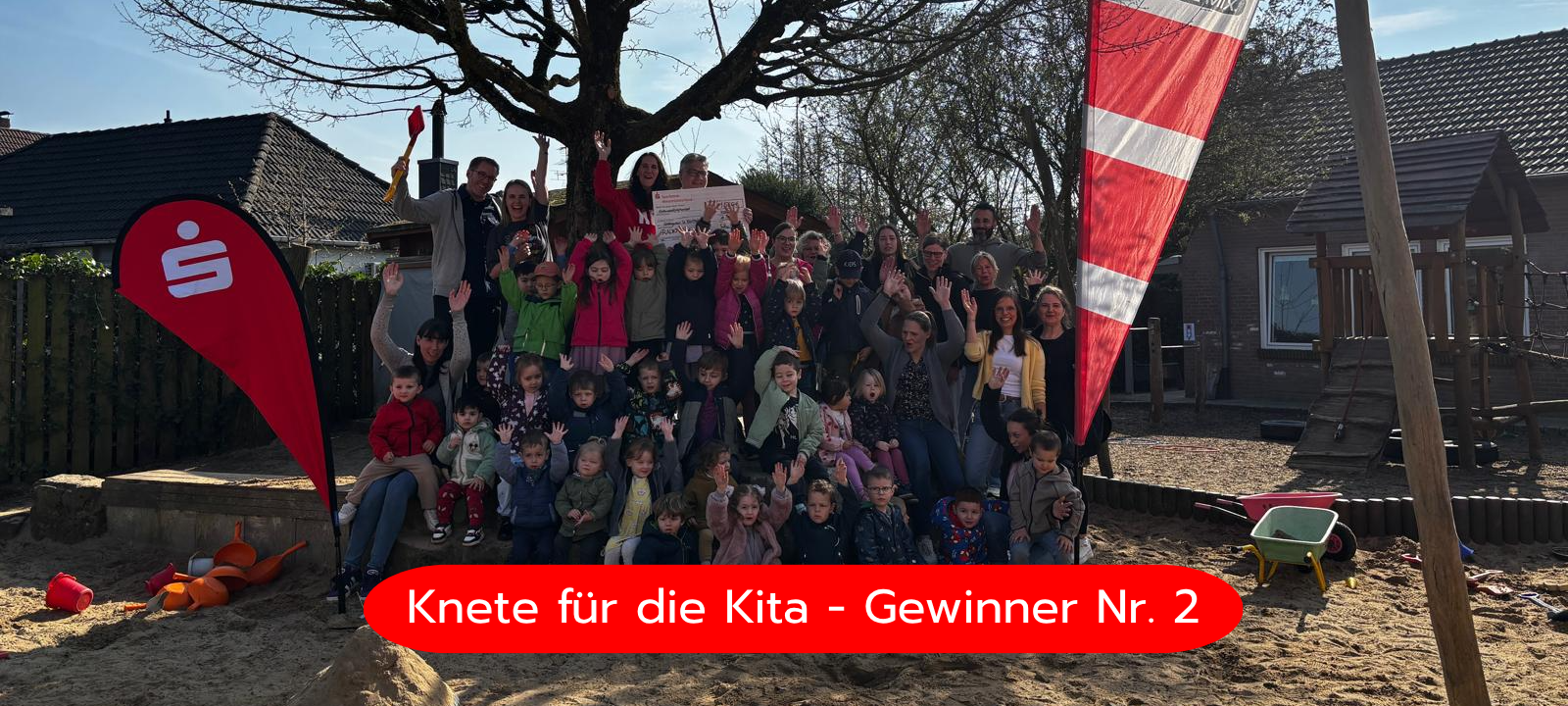 St. Bartholomäus Kindergarten aus Isselburg freut sich über 1.500 €