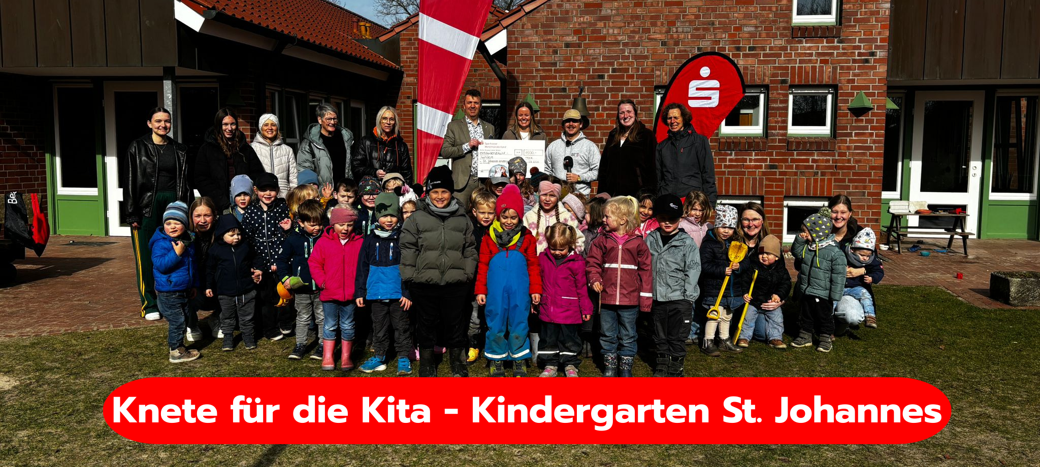 Knete für die Kita - erster Gewinner