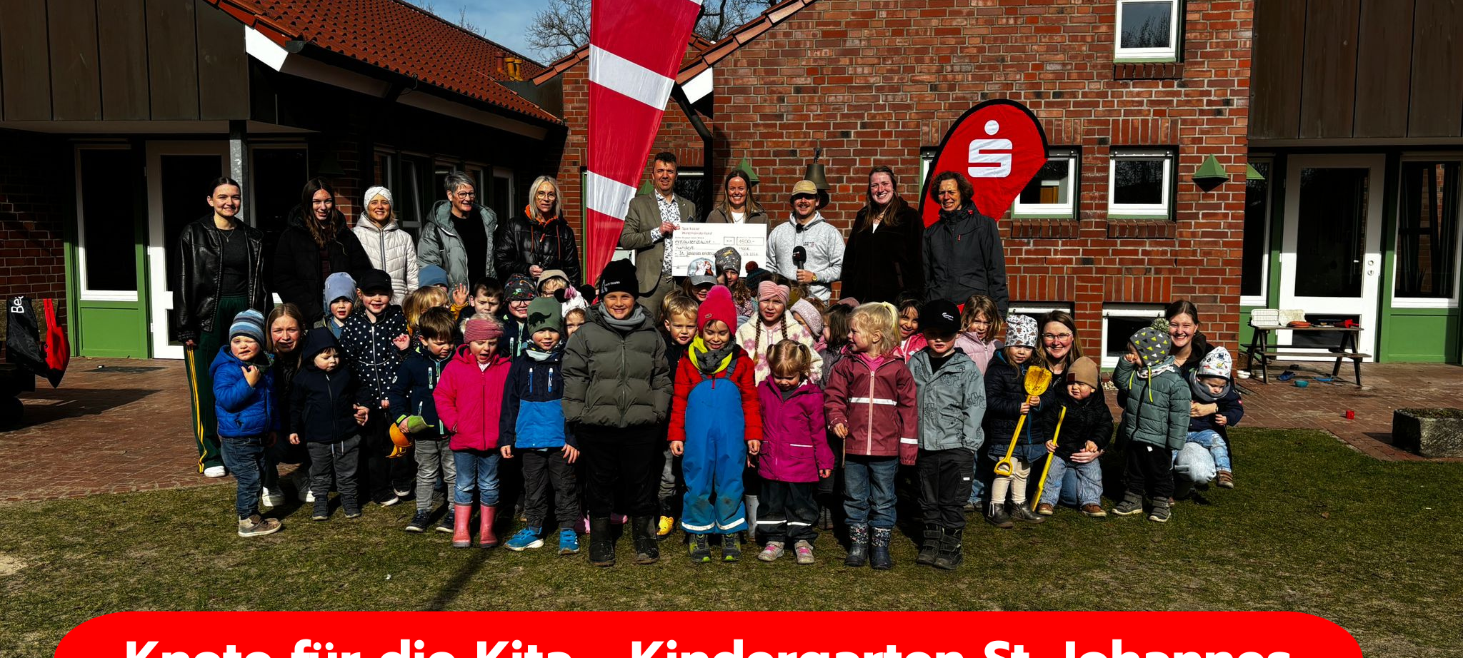 Knete für die Kita - erster Gewinner