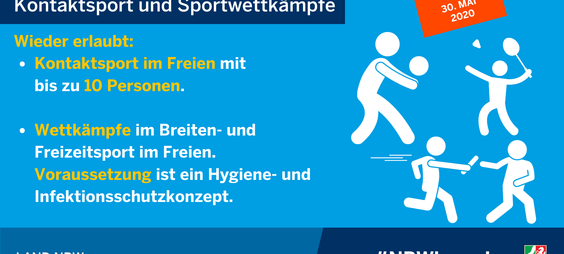 Corona-Lockerungen ab 30. Mai